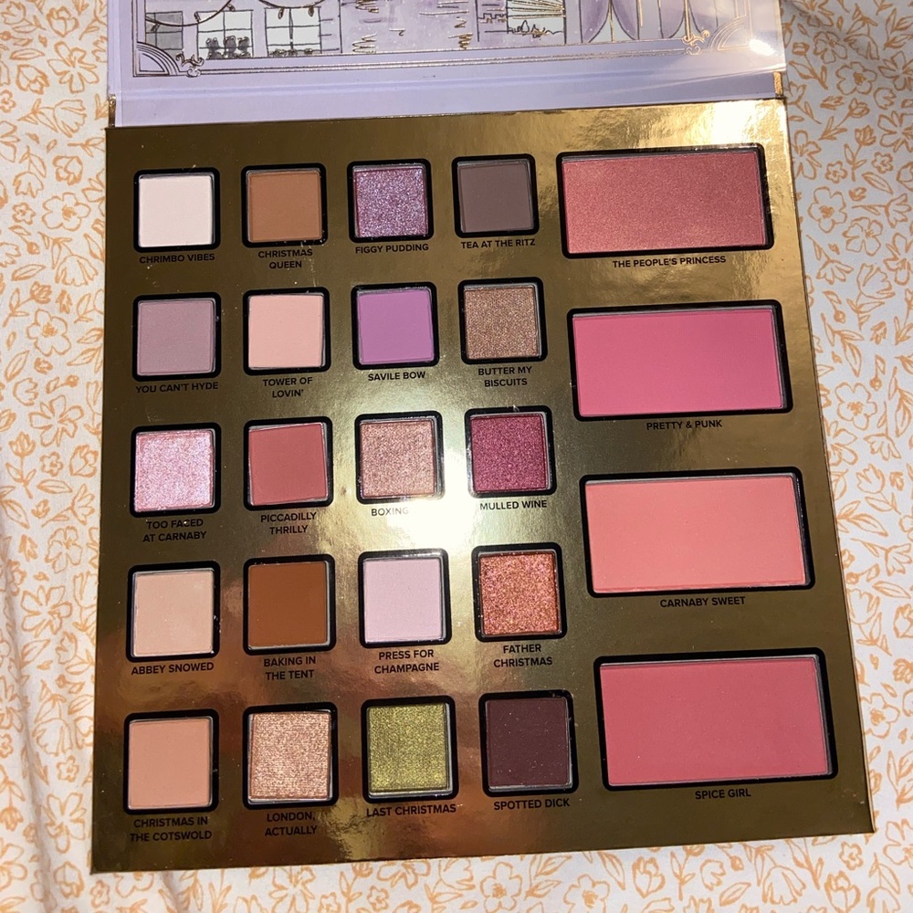 brand new two faced palette